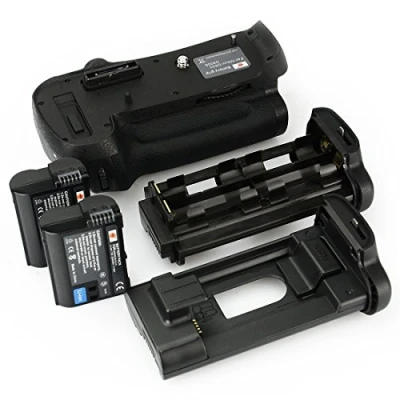Abbildung von DSTE® Batterie Griff für Nikon D800 D800E Digital DSLR Kamera als MB D12 mit (2 packung) EN EL15