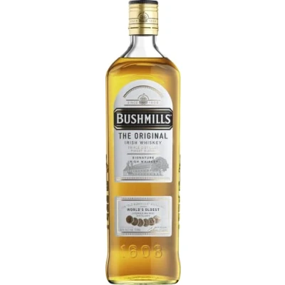 Abbildung von Bushmills Original Irish Whiskey (1 x 0,7 l) klassischer, dreifach destillierter Finest Blend Whisky aus Irland