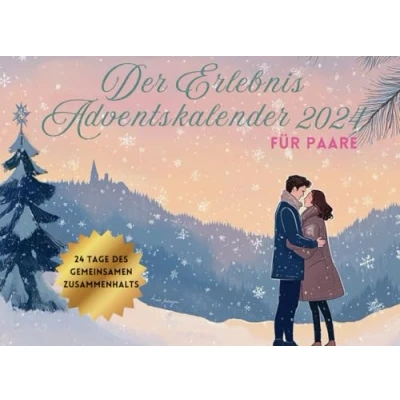 Abbildung von Der Erlebnis Adventskalender für Paare: dventskalender Buch mit inspirierenden Zitaten, Fragen, Aktionen und Mottos Paare. Intensiviert die Verbindung durch gemeinsames Ausfüllen