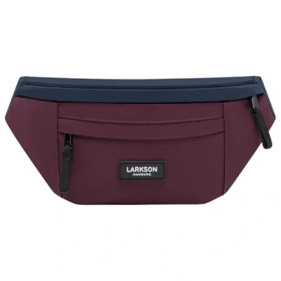 Abbildung von LARKSON Bauchtasche Damen &amp; Herren Blau Rot Ole Hüfttasche für Sport Outdoor Stadt Gürteltasche Stylisch Festival Crossbody Bag mit Gurt Wasserabweisend