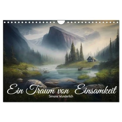 Abbildung von Ein Traum von Einsamkeit (Wandkalender 2025 DIN A4 quer), CALVENDO Monatskalender