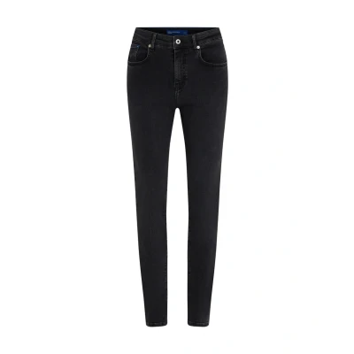 Abbildung von Karl Lagerfeld Jeans Slim Fit, Herren, Größe: 31x32, Minimal washed black