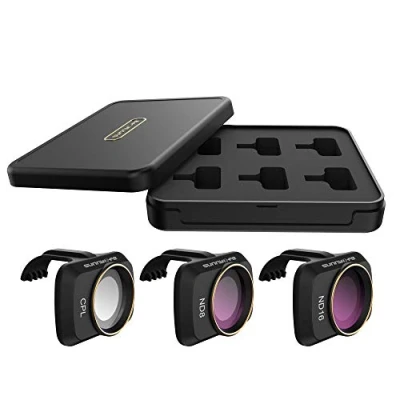 Abbildung von Fututech CPL ND8 ND16 Objektivfilter für DJI Mini 4K SE Mavic 2 Objektivschutz, Zubehör, Drohne, wasserdicht, kratzfest (CPL x 1 1)