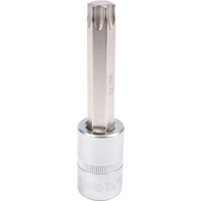 Abbildung von YATO YT 04328 Steckschlüsseleinsatz 1/2 3120 T60 Chrom Vanadium Stahl Torx