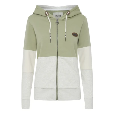 Abbildung von Oxmo KATE Sweatjacke, Damen, Größe: Small, Seagrass