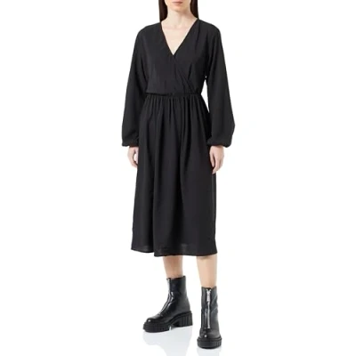 Abbildung von Pieces Joanna Freizeitkleid, Damen, Größe: Large, Black