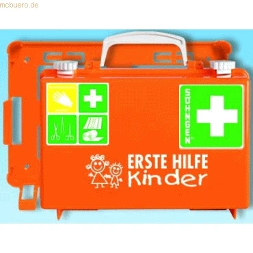 Abbildung von Söhngen Erste Hilfe Koffer Quick CD Kombi orange &#039;Kindergarten&#039;