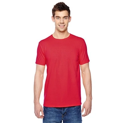 Abbildung von Fruit of the Loom Herren Valueweight Short Sleeve T Shirt, rot, XXL