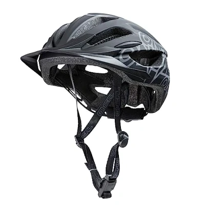 Abbildung von O&#039;NEAL Mountainbike Helm Enduro All Mountain Effizientes Ventilationssystem, Größenverstellsystem Helmet Q RL V.22 Erwachsene (Schwarz, Klein)