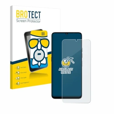Abbildung von BROTECT Entspiegelungs Schutzglas für Umidigi G9 C Schutz Folie Panzerfolie Glas Matt [Extrem Kratzfest 9H, Anti Reflex, Fingerprint]