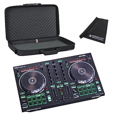 Abbildung von Roland Audio DJ Controller 202 USB mit Tasche und Tuch