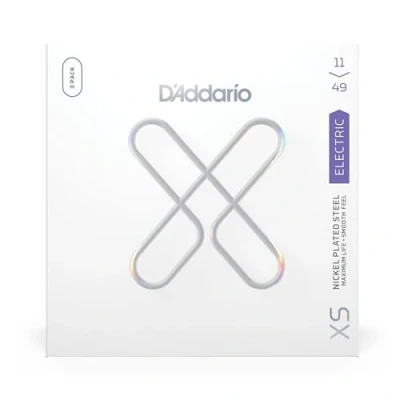 Abbildung von D&#039;Addario XSE11149 XS 11 49 3er Set E Gitarrensaiten