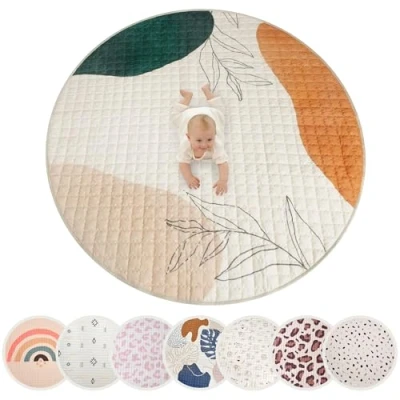 Abbildung von Krabbeldecke für Baby 1,5m, Krabbelmatte, Spielmatte mit Rutschfester Unterseite, Hakuna Matte