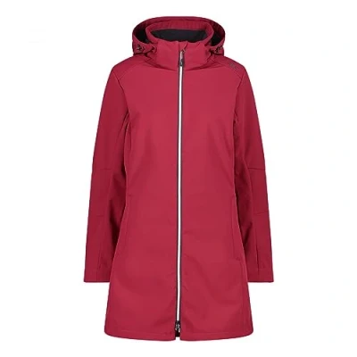 Abbildung von CMP Damenparka mit Kapuze und Reißverschluss, Anemone, XS