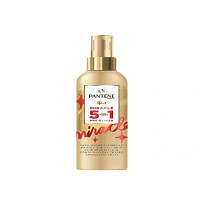 Abbildung von Pantene Pro V Miracle 5 in 1 Pre Styler, Haarspray ohne Ausspülen, Thermoschutz, für flexibles und formbares Haar jedem Stil, 200 ml