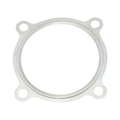 Abbildung von 76mm Downpipe Dichtung Metall 3&quot; 4 Loch Turbo Lader passend für Garrett GT30 GT35 Hosenrohr