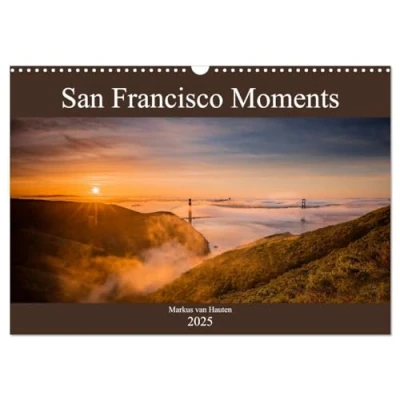 Abbildung von San Francisco Moments (Wandkalender 2025 DIN A3 quer), CALVENDO Monatskalender