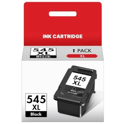 Abbildung von 545XL Schwarz Patronen Kompatibel für Canon 545 XL PG545 PG Black Druckerpatronen Pixma TS3350 TS3150 TS3151 TS3450 TR4500 TR4550 TR4551 MX495 MG2550s MG2555s MG2950, 1