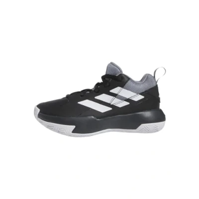 Abbildung von adidas Performance Cross EM UP Select Unisex Basketballschuh für Kinder, Größe: 32, Core black/footwear white/grey three Kunststoff/textil