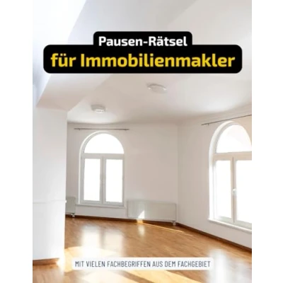 Abbildung von Ein Kreuzworträtsel Buch für Immobilienmakler / Immobilienhändler mit vielen Begriffen aus der Immobilienwirtschaft.: Rätsel und Knobelei in einem ... dem Handel Immobilien.