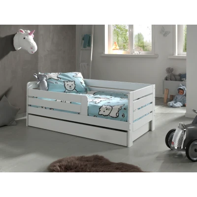 Abbildung von Vipack Kinderbett &quot;Junior&quot;, (Made in Europe), mit Rolllattenrost, wahlweise Schublade