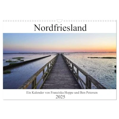 Abbildung von Nordfriesland (Wandkalender 2025 DIN A3 quer), CALVENDO Monatskalender