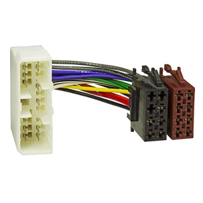 Abbildung von tomzz Audio Radio Adapter Kabel passt für Chevrolet Daewoo SsangYong auf 16pol ISO KFZ
