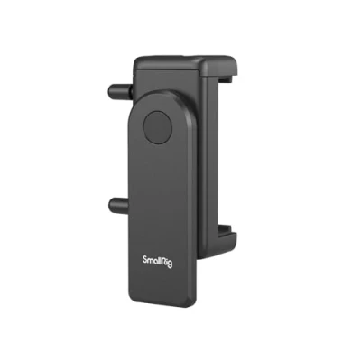 Abbildung von SMALLRIG Universal Phone Holder Universeller Telefonhalter,Telefonklemme, unterstützt frei verstellbare Gelenke mit sicherer Verriegelung bei 90, für Stativmontage iPhone, Samsung 4366