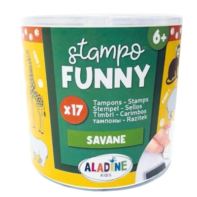 Abbildung von ALADINE Kinder Stempel Funny Savanne