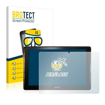 Abbildung von BROTECT Schutzglas für Acer Iconia Tab 10 A3 A40 Schutzfolie Panzer Folie Glas [Extrem Kratzfest 9H, Anti Fingerprint, Ultra Transparent]