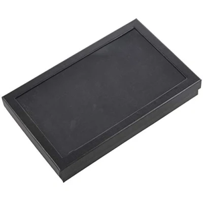 Abbildung von KICHI 36 Schluessel Schmuck Kaestchen Ring Lagerung Ohrringe Display Box Organizer Halter Transparent Fenster Anzeigen Schwarz