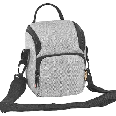 Abbildung von FOSOTO Wasserdicht Kameratasche Schultertasche Kompakte Fototasche Camera Case für Sony W800 RX100 A600 A5100, Canon PowerShot SX620 SX730 G7X, Nikon A1000 W100,Fujifilm Instax Mini 11 SQ20