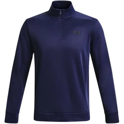 Abbildung von Under Armour 1/4 ZIP Sweatshirt Midnight navy, Herren, Größe: Small, navy
