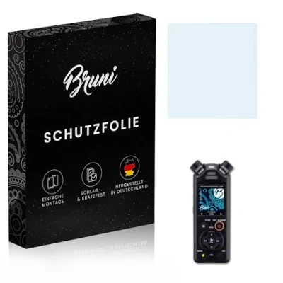 Abbildung von Bruni Schutzfolie kompatibel mit Olympus LS P5 Folie, glasklare Displayschutzfolie (2X)