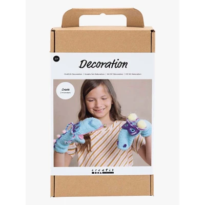 Abbildung von Creativ Company DIY Set Socken Monster