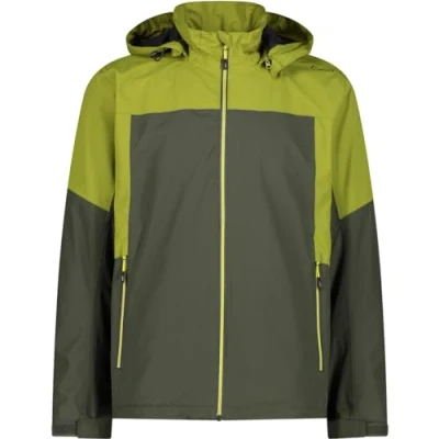 Abbildung von CMP Reißfeste Herrenjacke mit abnehmbarer Kapuze, Ölgrün, 48
