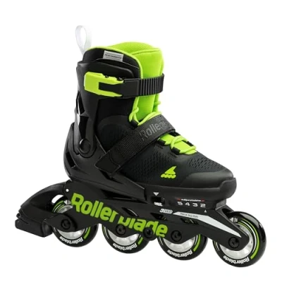 Abbildung von ROLLERBLADE MICROBLADE Black/Green 175