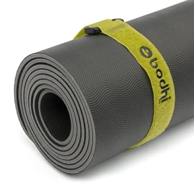 Abbildung von bodhi Yogamatte Yogamatten Klettband olivgrün