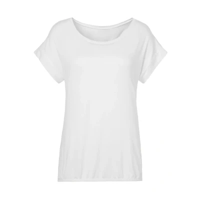 Abbildung von Lascana Tshirt basic, Damen, Größe: 32/34, Weiß