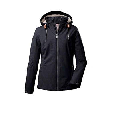 Abbildung von G.I.G.A. DX Damen Casual Softshelljacke/Outdoorjacke mit abzippbarer Kapuze GS 141 WMN SFTSHLL JCKT, dunkelnavy, 34, 39504 000