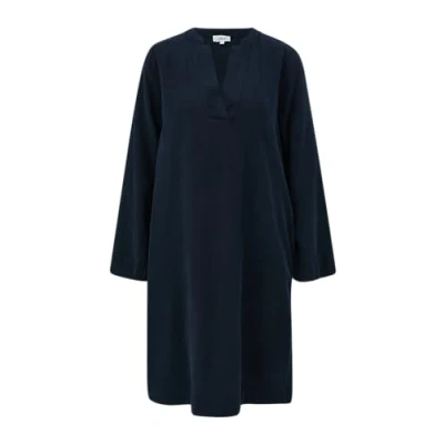 Abbildung von s.Oliver MIT Vausschnitt Jeanskleid, Damen, Größe: 36, Navy