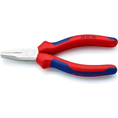 Abbildung von Knipex 20 05 140, Spitzzange, Chrom Vanadium Stahl, Kunststoff, Blau, Rot, 140 mm, 136 g