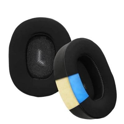 Abbildung von kwmobile 2x Ohr Polster für JBL E55BT HiFi Kopfhörer (Ohrpolster Kunstleder Over Ear Headphones Cooling Effekt)