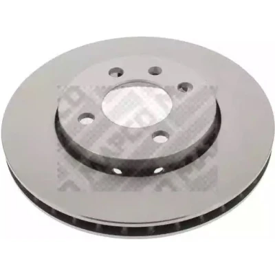 Abbildung von MAPCO 45838 Bremsscheibe Vorderachse 256 22 4 100 Belüftet VOLKSWAGEN: up! Schrägheck, load Kastenwagen, SKODA: Citigo, SEAT: Mii