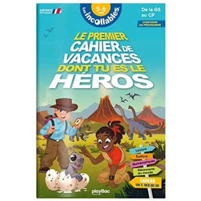 Abbildung von Cahier De vacances dont tu es le héros 2024 Les incollables Grande Section au CP 5/6 ans: la GS