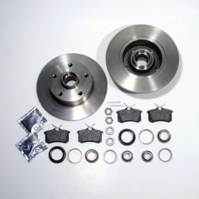 Abbildung von Bremsscheiben Ø 245 mm Bremsen und Bremsbeläge 2 Radlager hinten