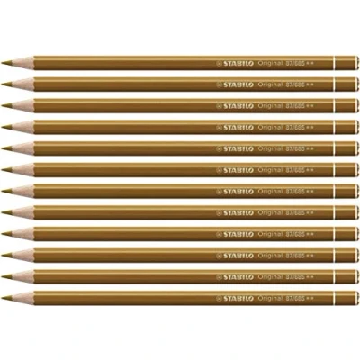 Abbildung von Premium Buntstift STABILO Original 12er Pack terra di siena