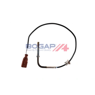 Abbildung von BOGAP A6120125 Sensor, Abgastemperatur VOLKSWAGEN: Touareg II, I, AUDI: Q7