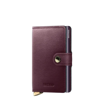 Abbildung von Secrid Miniwallet Portemonnaie Dusk bordeaux