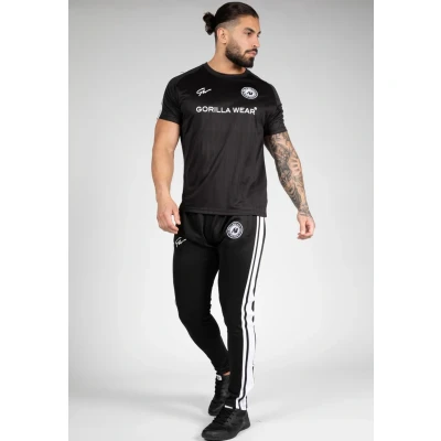 Abbildung von Gorilla Wear Stratford Jogginghose, Herren, Größe: Small, Black